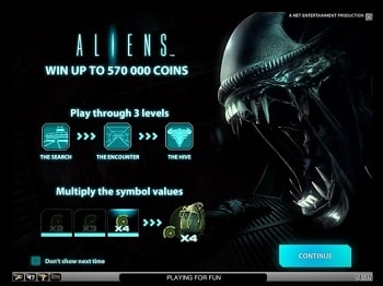Aliens Slot Game Review